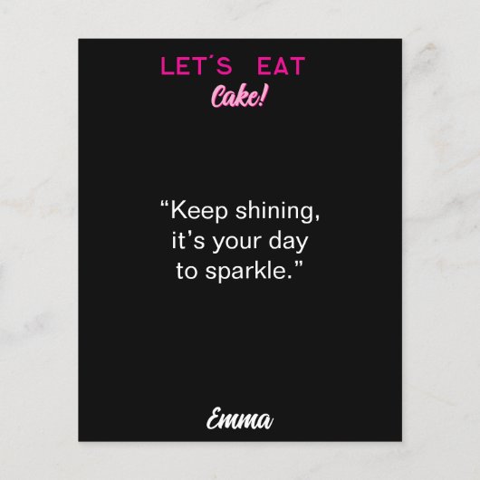 Custom Flyer – Professional Business Card チラシ (裏面)