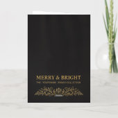 Custom Folded Holiday Card, Size: Standard, 5" x 7 シーズンカード (裏面)