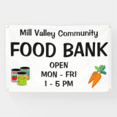 Custom Food Bank Banner 横断幕 (横)