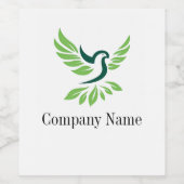 Custom Food & Beverage Label Set ワインラベル (シングルラベル)