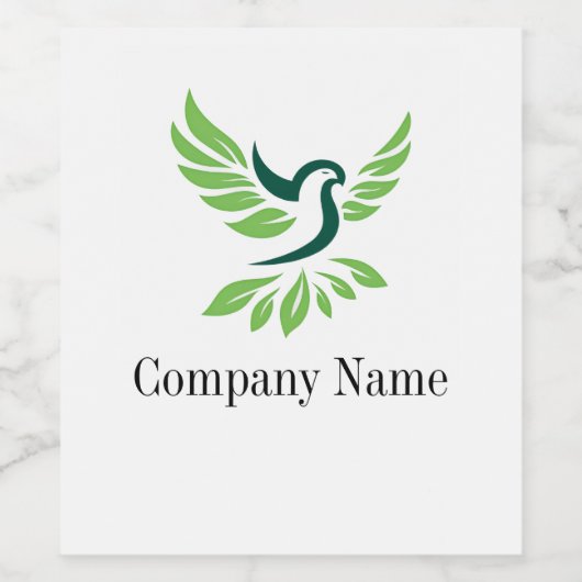 Custom Food & Beverage Label Set ワインラベル (シングルラベル)