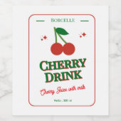 Custom Food & Beverage Label Set ワインラベル (シングルラベル)
