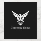 Custom Food & Beverage Label Set ワインラベル (シングルラベル)