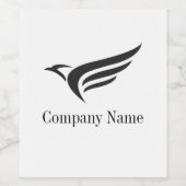 Custom Food & Beverage Label Set ワインラベル (シングルラベル)