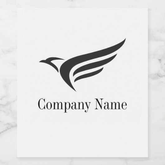 Custom Food & Beverage Label Set ワインラベル (シングルラベル)