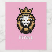 Custom Food & Beverage Label Set ワインラベル (シングルラベル)