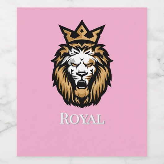 Custom Food & Beverage Label Set ワインラベル (シングルラベル)