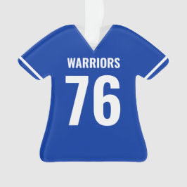 Custom Football Jersey Ornament – Personalized オーナメント