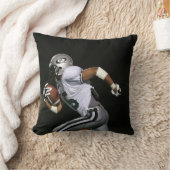 Custom Football Photo Sports クッション (ブランケット)