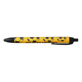 Custom Football Yellow Pen with Black Ink 黒ボールペン (ボトム)