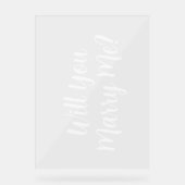 Custom for Yvonne アクリルサイン (正面)