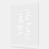 Custom for Yvonne アクリルサイン (傾斜)