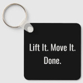 Custom Forklift Driver Keychain Gift キーホルダー (正面)