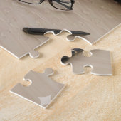 Custom Four Photo Monogram Design Perfect ジグソーパズル (側面)