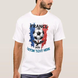 Custom France National Soccer Football Team Fan Tシャツ