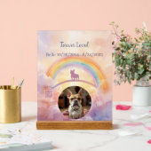 Custom French Bulldog Memorial Acrylic Sign アクリルサイン (ウェディング)