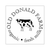 Custom Fresh Farm Small Business ラバースタンプ (インプリント)