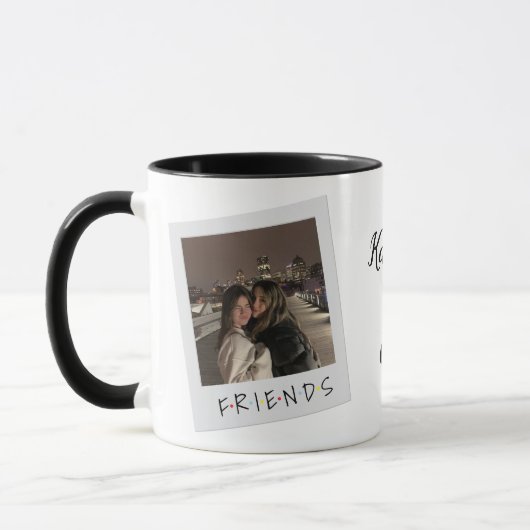 Custom Friendship Mug with Photo & Names マグカップ (左)