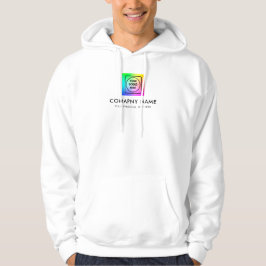 Custom Front Back Logo Staff Hoodie パーカ