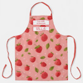 Custom Fruit Apron – Culinary Science by [Name] エプロン (正面)