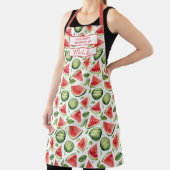 Custom Fruit Apron – Culinary Science by [Name] エプロン (インサイチュ)