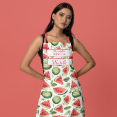 Custom Fruit Apron – Culinary Science by [Name] エプロン