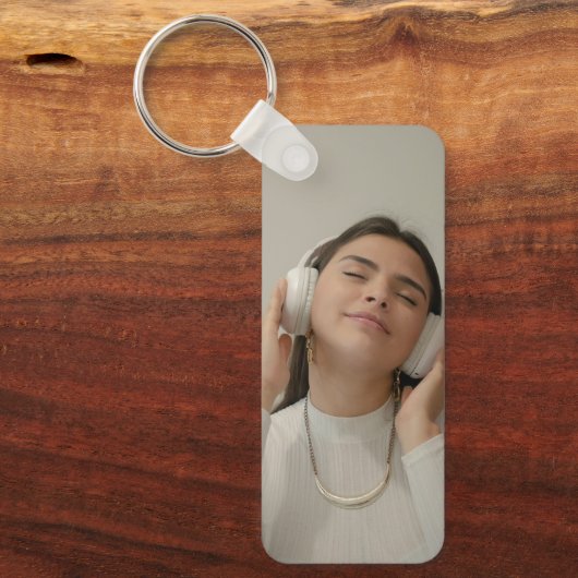 Custom Full Photo Modern キーホルダー (正面)