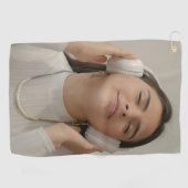 Custom Full Photo Modern  ゴルフタオル (横)