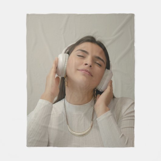 Custom Full Photo Modern   フリースブランケット (正面)