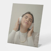 Custom Full Photo Modern 台座サイン (正面)