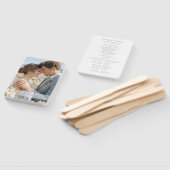 Custom Full Photo Wedding Ceremony Party Hand Fan ハンドファン (組立なし)