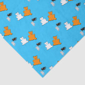 Custom Fun Cute Animals Birthday 薄葉紙 (詳細)