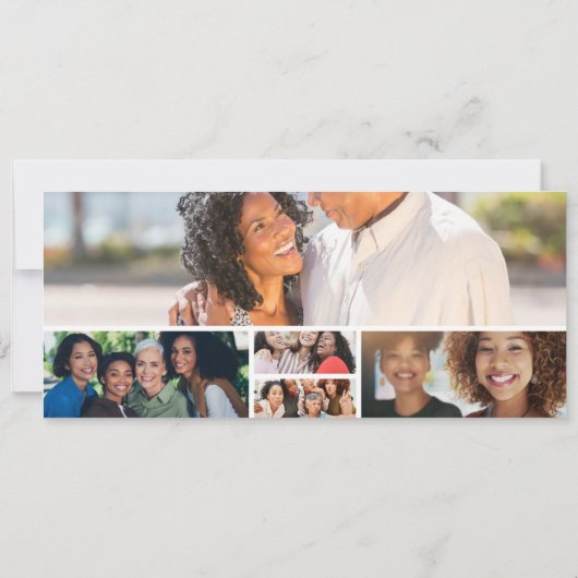 Custom Funeral Invitation Card - Flat Card (裏面)