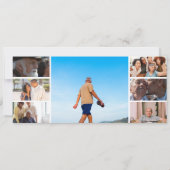 Custom Funeral Invitation Card - Flat Card (裏面)