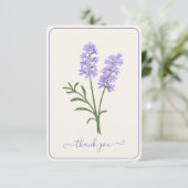 Custom Funeral Thank You Card サンキューカード (スタンド正面)