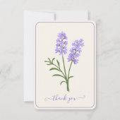 Custom Funeral Thank You Card サンキューカード (正面)