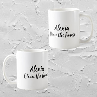 Custom Funny " Clean the House” Sarcastic Mom Mugs コーヒーマグカップ