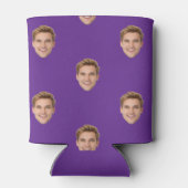 Custom Funny Face Birthday Favors Bachelor Party  缶クーラー (裏面)