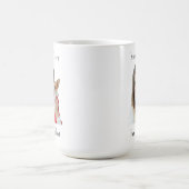 Custom Funny Face Photo Coffee Mug コーヒーマグカップ (中央)