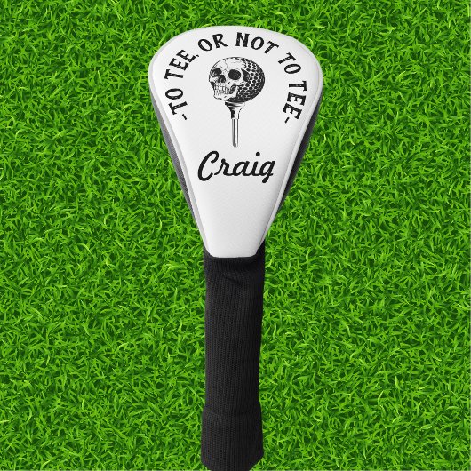 Custom Funny Golfer Quote Simple ゴルフヘッドカバー