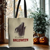 Custom Funny Gothic Horror Spooky Ghost Halloween トートバッグ