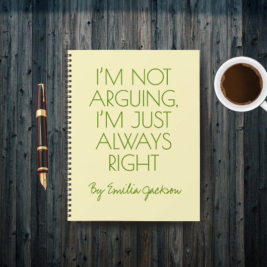 Custom Funny Journal for Attorneys, & Law Students ノートブック