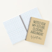 Custom Funny Lawyer Journal for Graduation Gift ノートブック (内部)