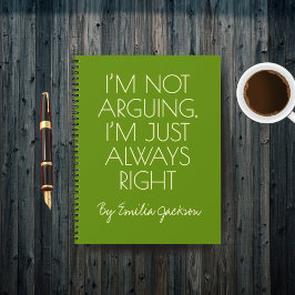 Custom Funny Lawyer Journal for Graduation Gift ノートブック