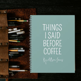 Custom Funny Nurse Gift & Medical Coworker Journal ノートブック