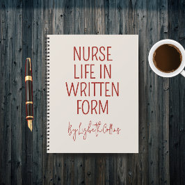 Custom Funny Nurse Life Journal Gift for RN Nurse ノートブック
