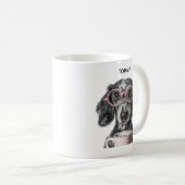 Custom Funny Photo Mug | Personalized Humor コーヒーマグカップ (正面右)