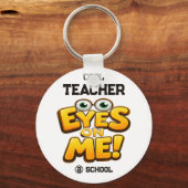 Custom Funny Teacher Gifts  Personalized by School キーホルダー (正面)