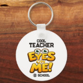 Custom Funny Teacher Gifts  Personalized by School キーホルダー (正面)