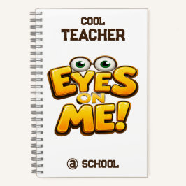 Custom Funny Teacher Gifts  Personalized by School ノートブック